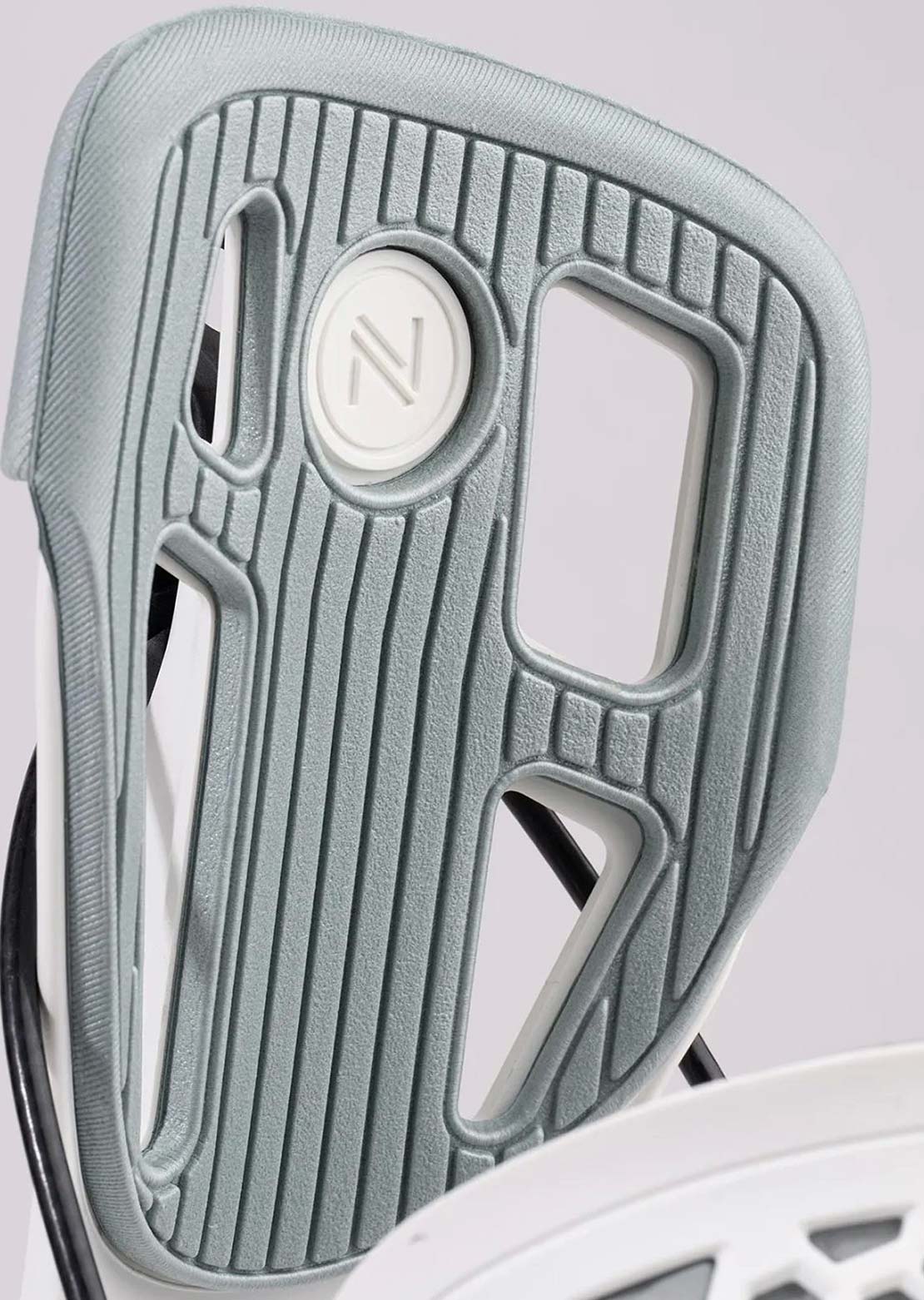Nidecker Unisex Flow Fuse Snowboard Bindings White