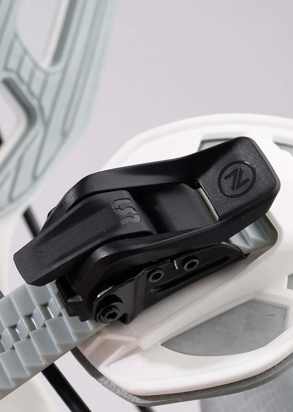 Nidecker Unisex Flow Fuse Snowboard Bindings White