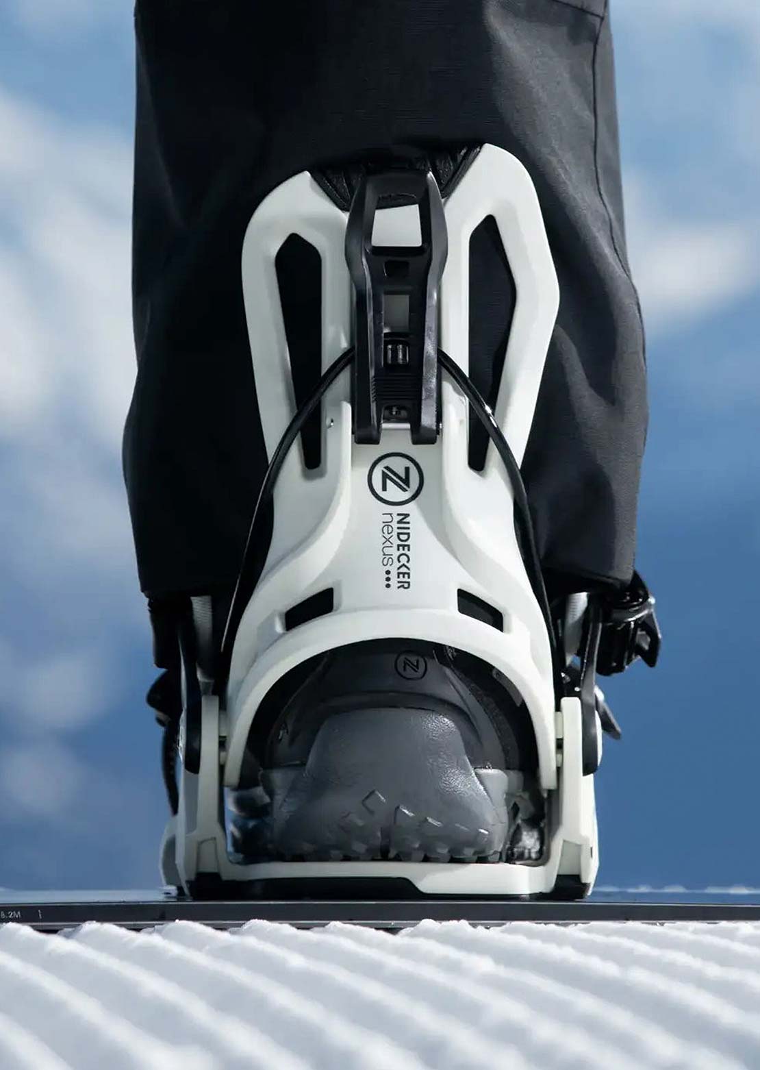 Nidecker Unisex Flow Nexus Snowboard Bindings Stone