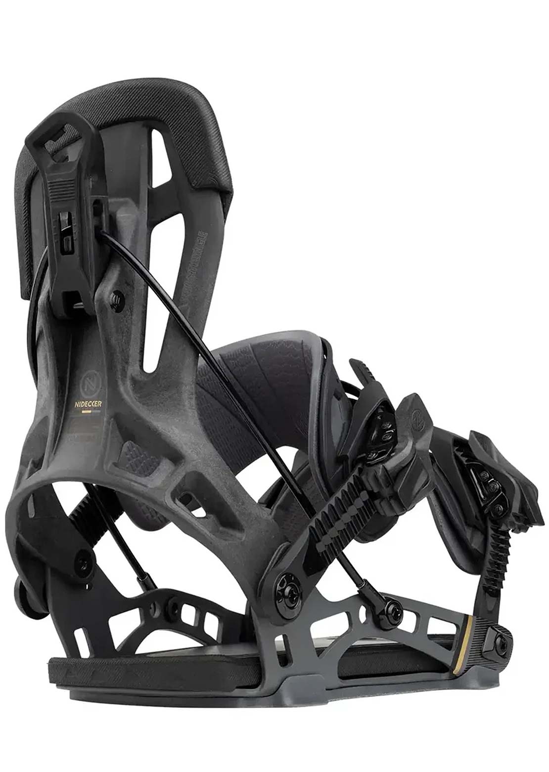 Nidecker Unisexe Flow NX2 Carbon Fixarions de snowboard