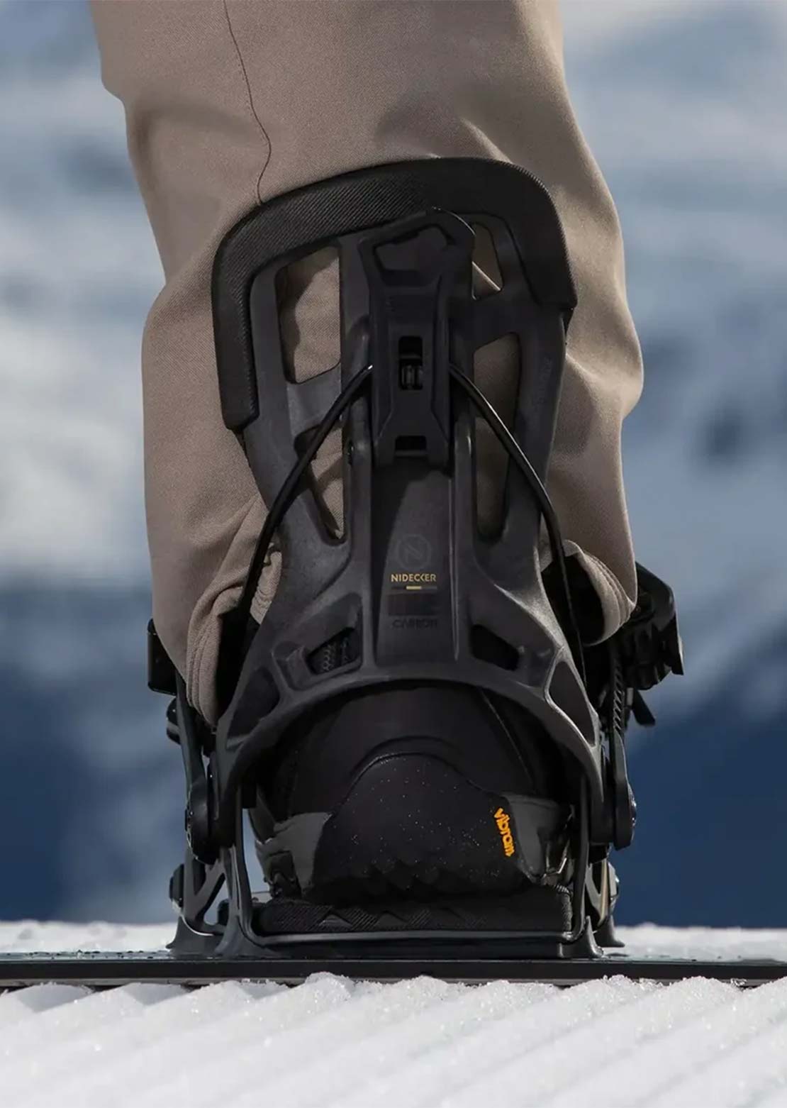 Nidecker Unisexe Flow NX2 Carbon Fixarions de snowboard