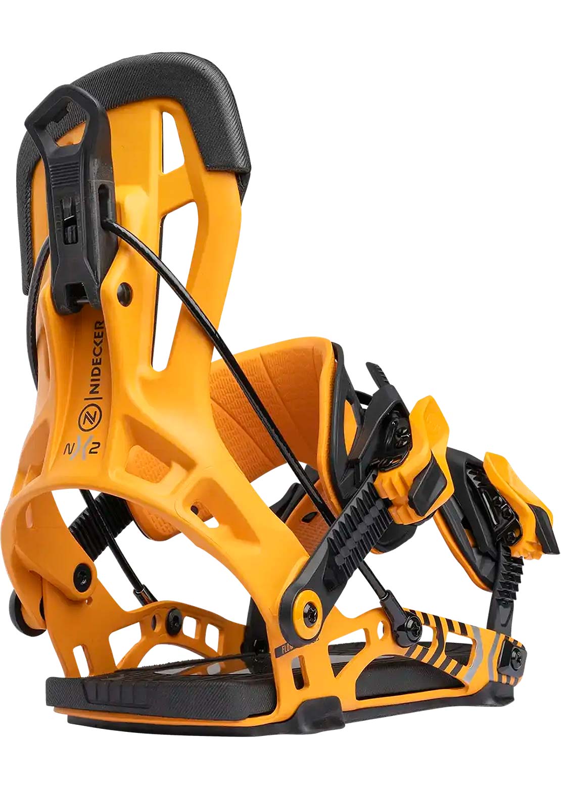Nidecker Unisex Flow NX2 Snowboard Bindings Mango