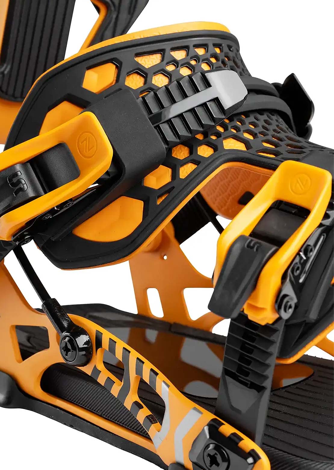 Nidecker Unisex Flow NX2 Snowboard Bindings Mango