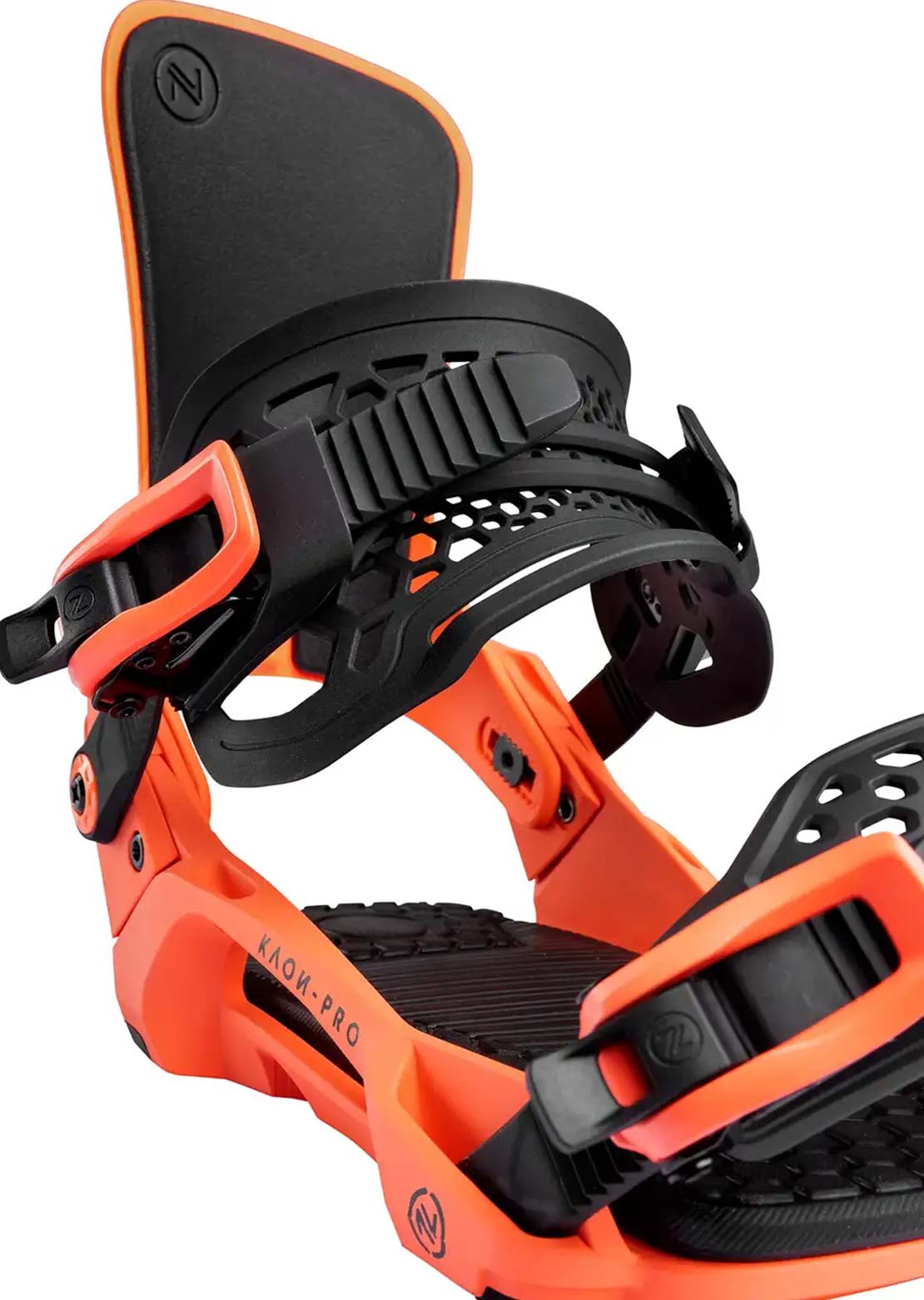 Nidecker Unisex Kaon Pro Snowboard Bindings Neon/Black
