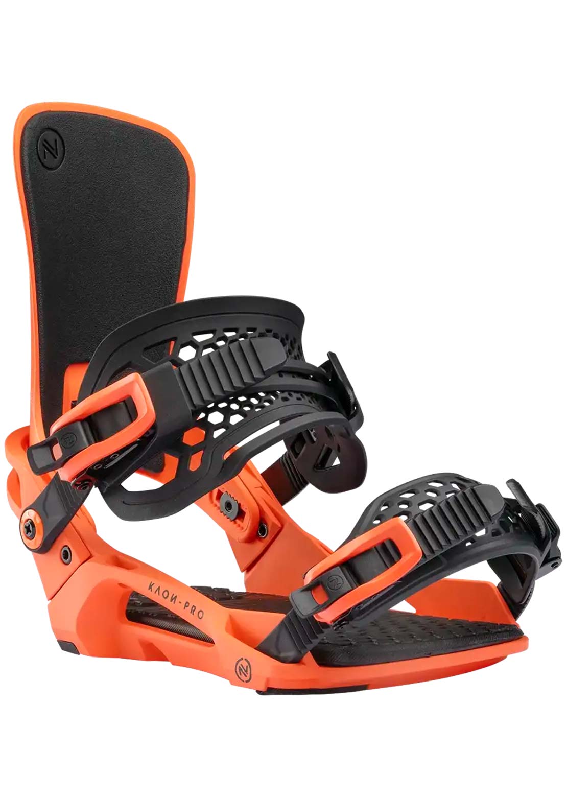 Nidecker Unisex Kaon Pro Snowboard Bindings Neon/Black
