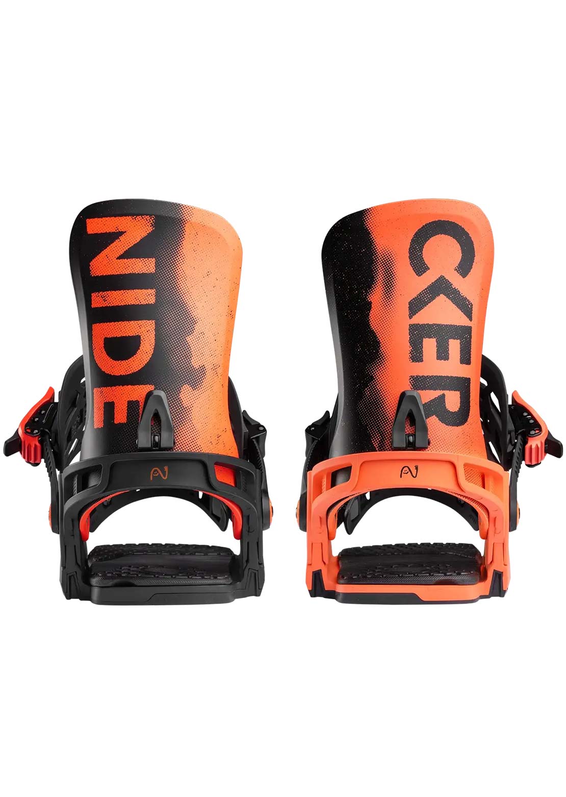 Nidecker Unisex Kaon Pro Snowboard Bindings Neon/Black
