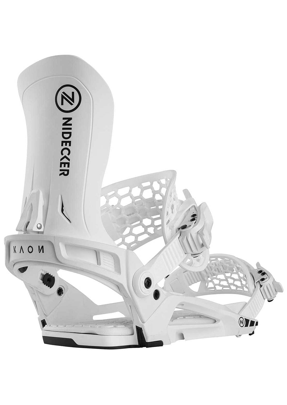 Nidecker Unisex Kaon Snowboard Bindings White
