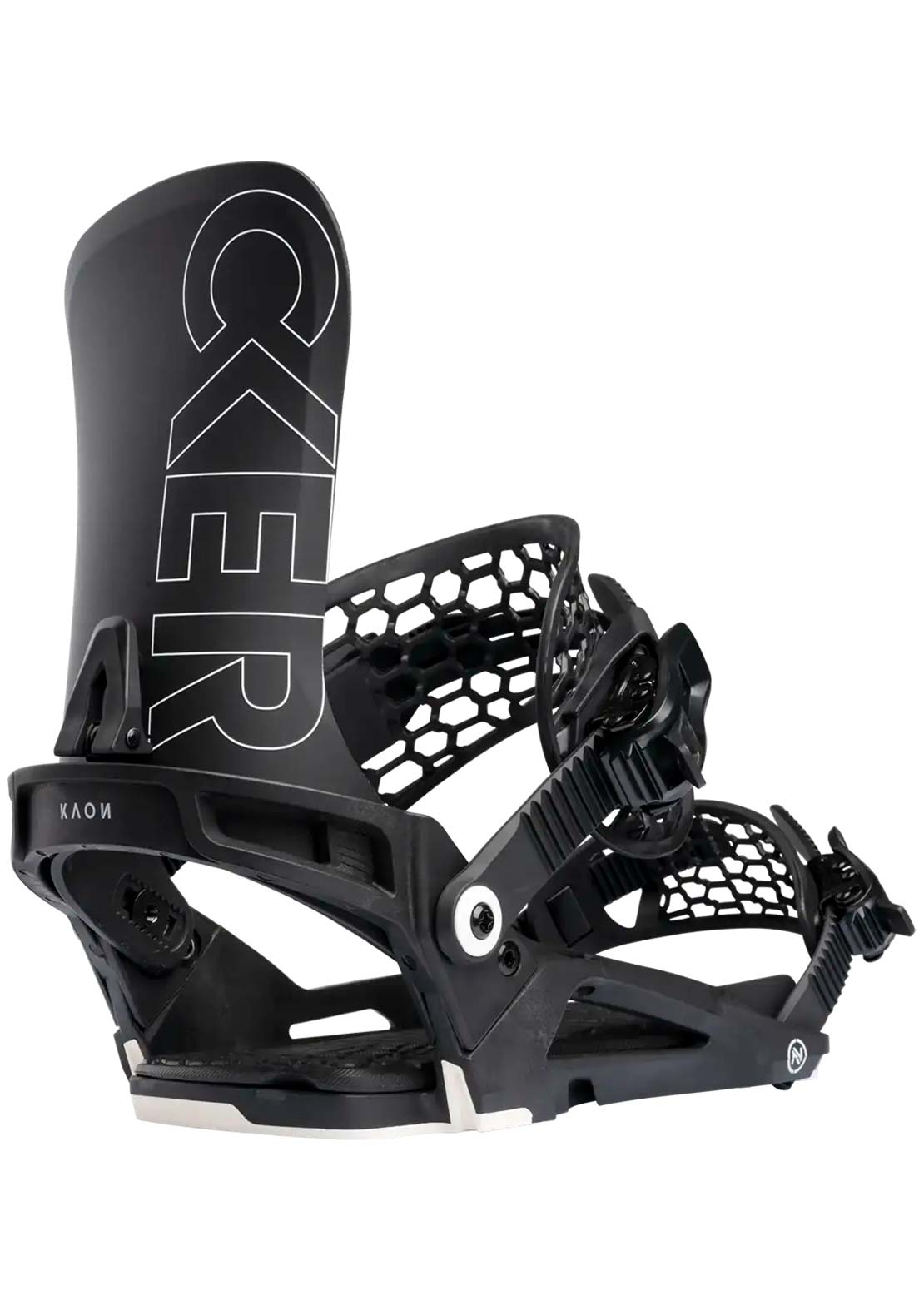 Nidecker Unisex Kaon Snowboard Bindings Black