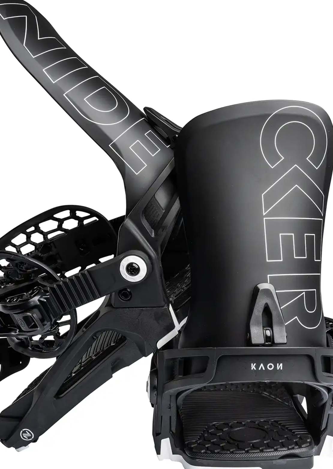Nidecker Unisex Kaon Snowboard Bindings Black