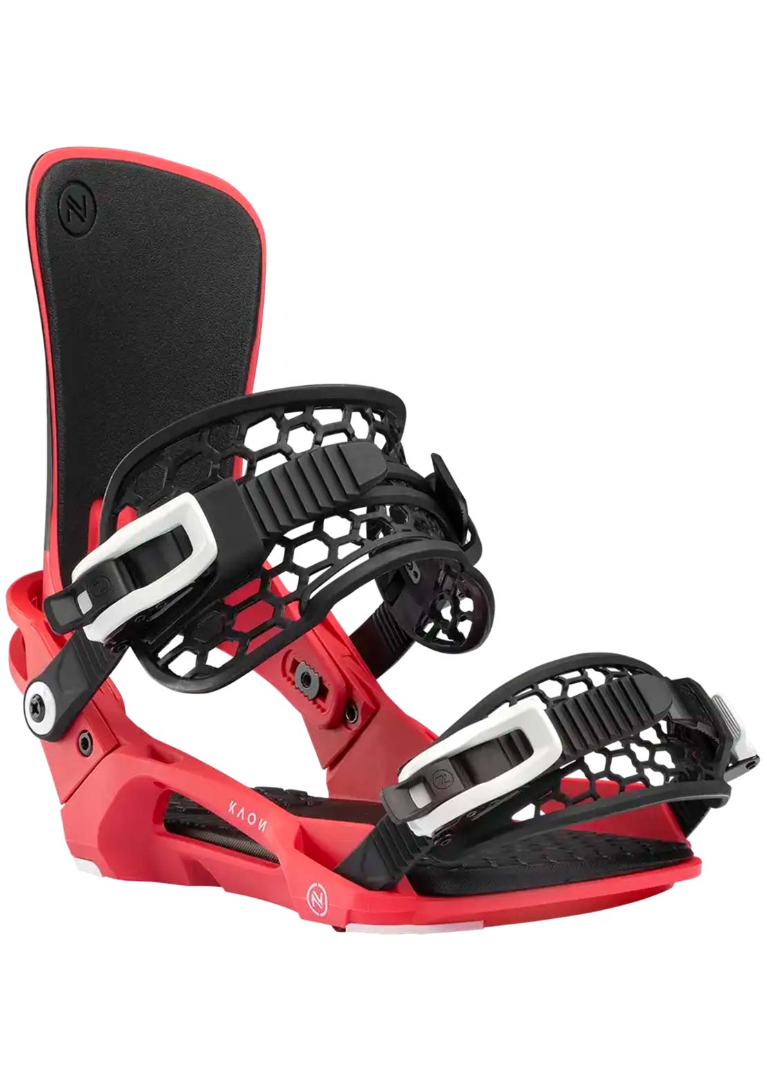 Nidecker Unisex Kaon Snowboard Bindings Red Tiger