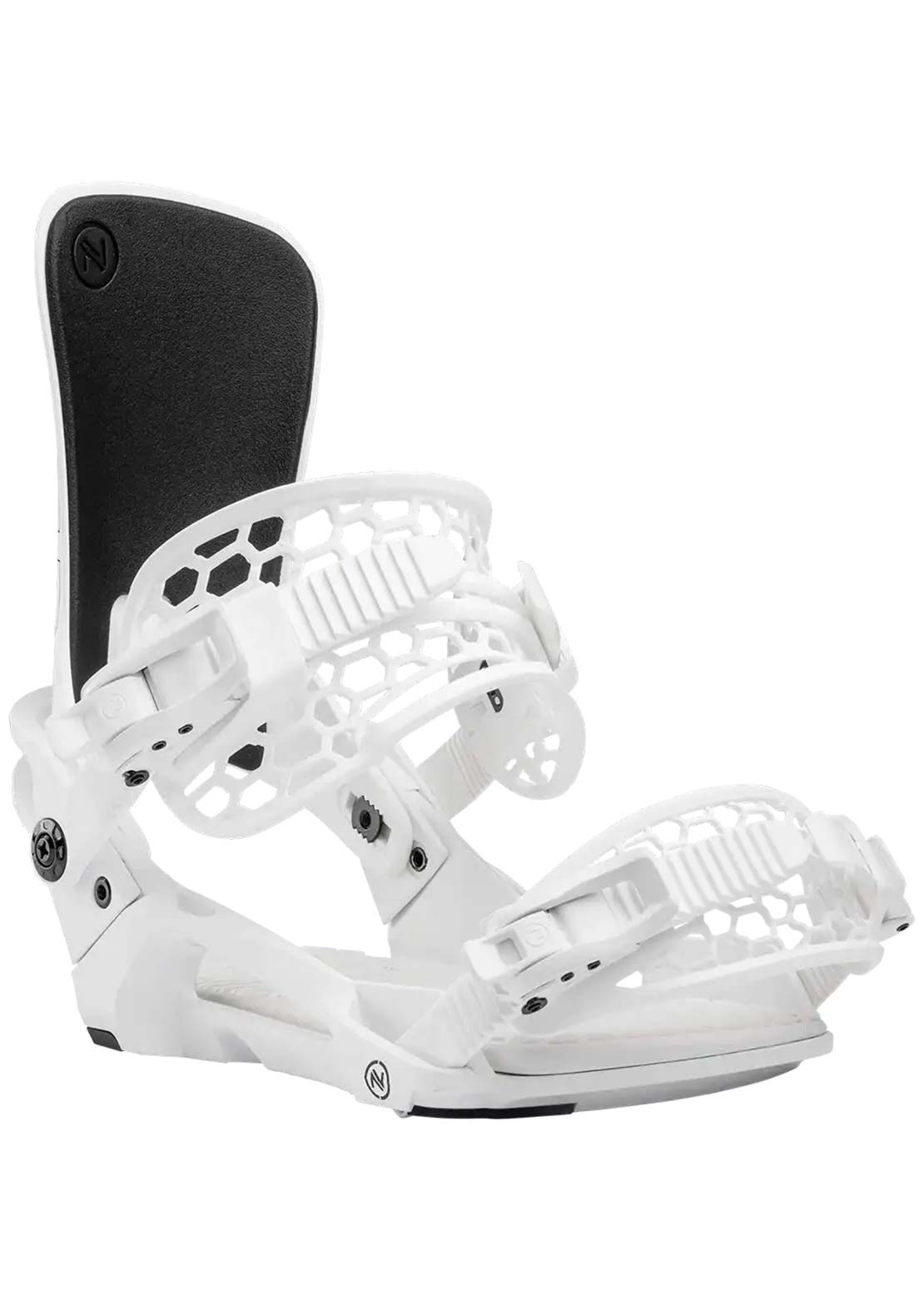 Nidecker Unisex Kaon Snowboard Bindings White