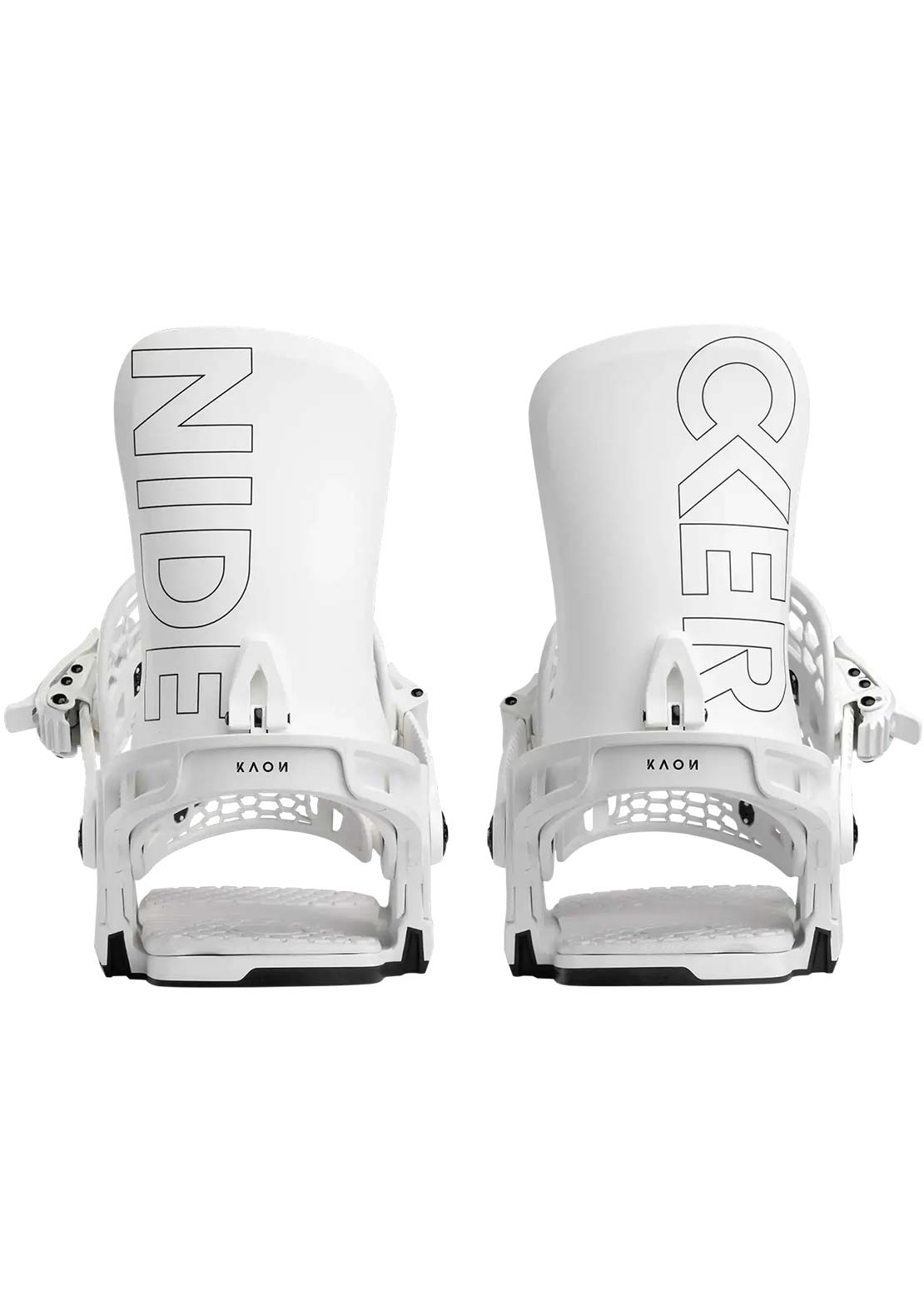 Nidecker Unisex Kaon Snowboard Bindings White