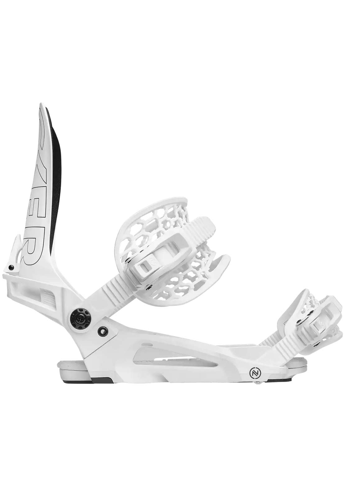 Nidecker Unisex Kaon Snowboard Bindings White