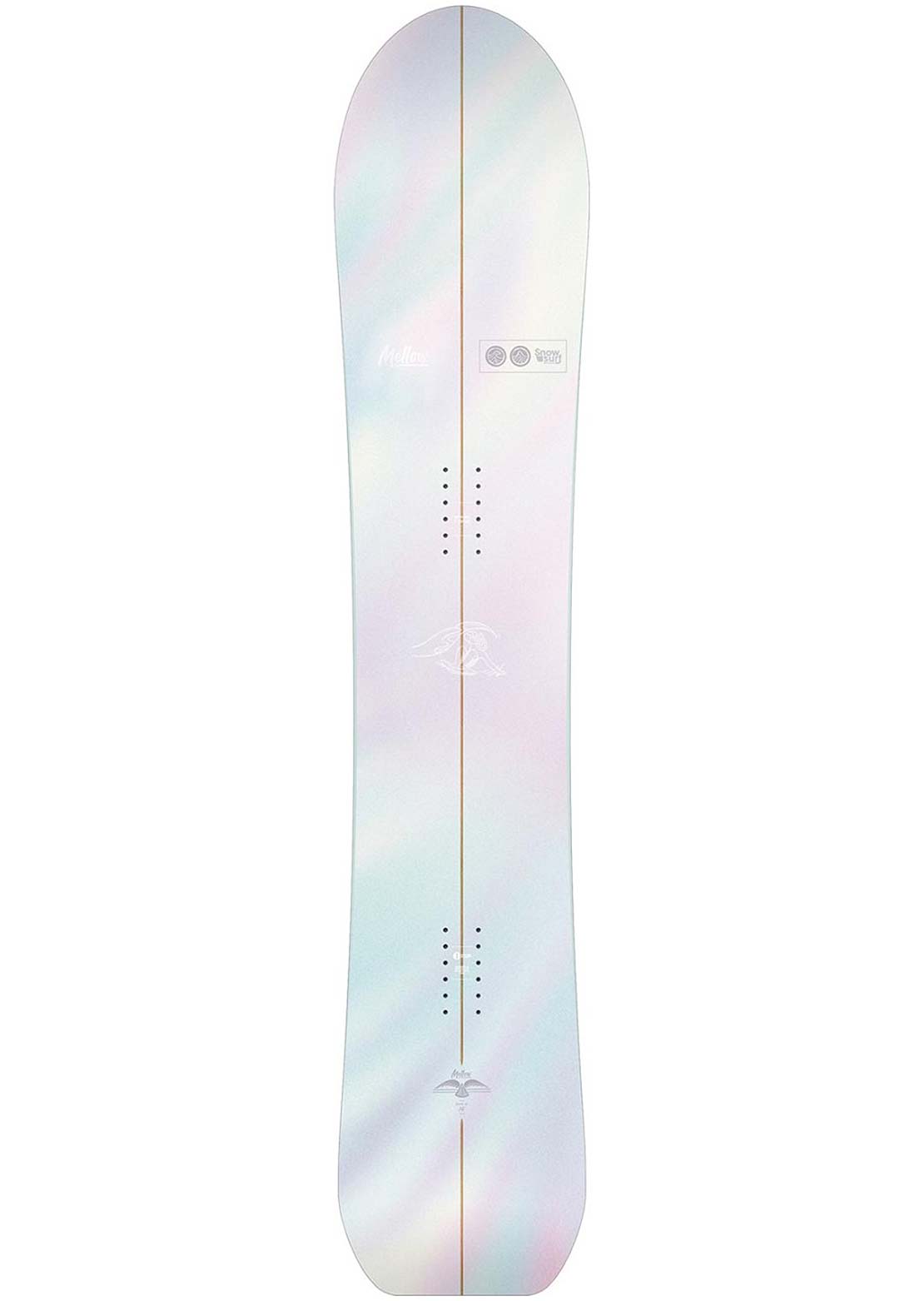 Nidecker Unisex Mellow Snowboard White