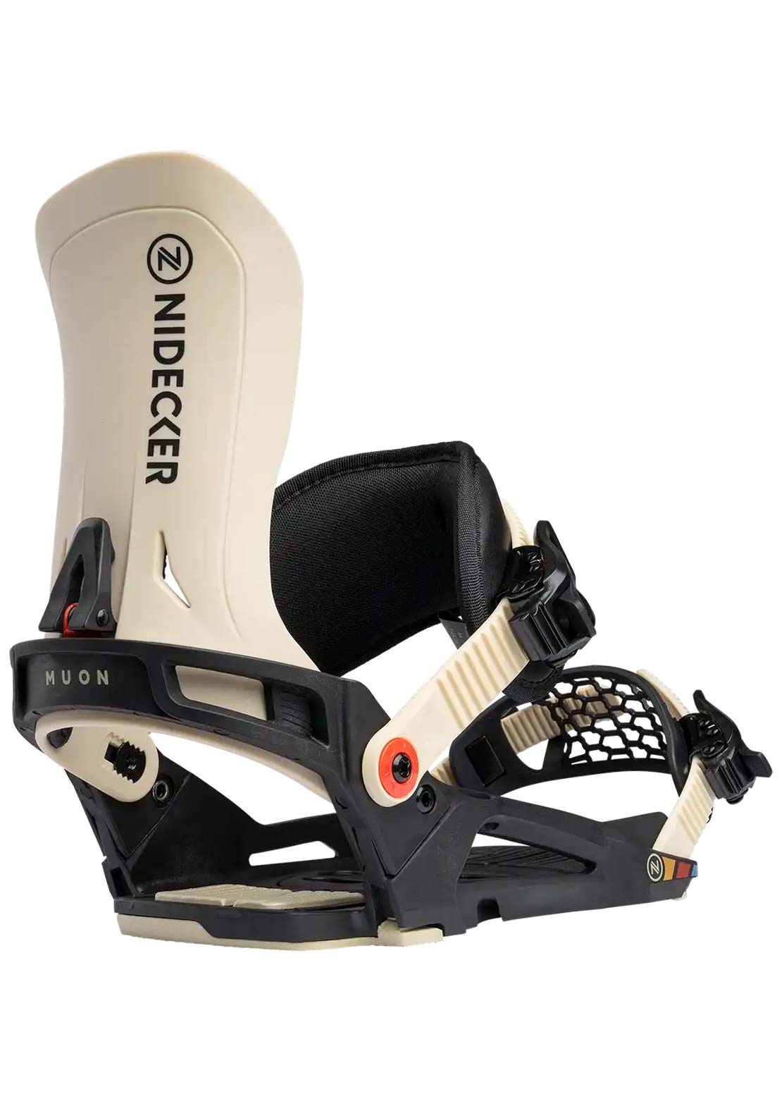Nidecker Unisex Muon Snowboard Bindings Sand