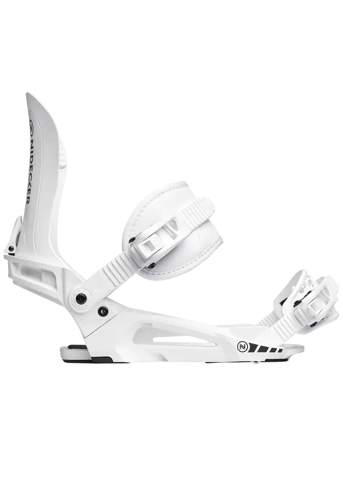Nidecker Unisex Muon Snowboard Bindings White