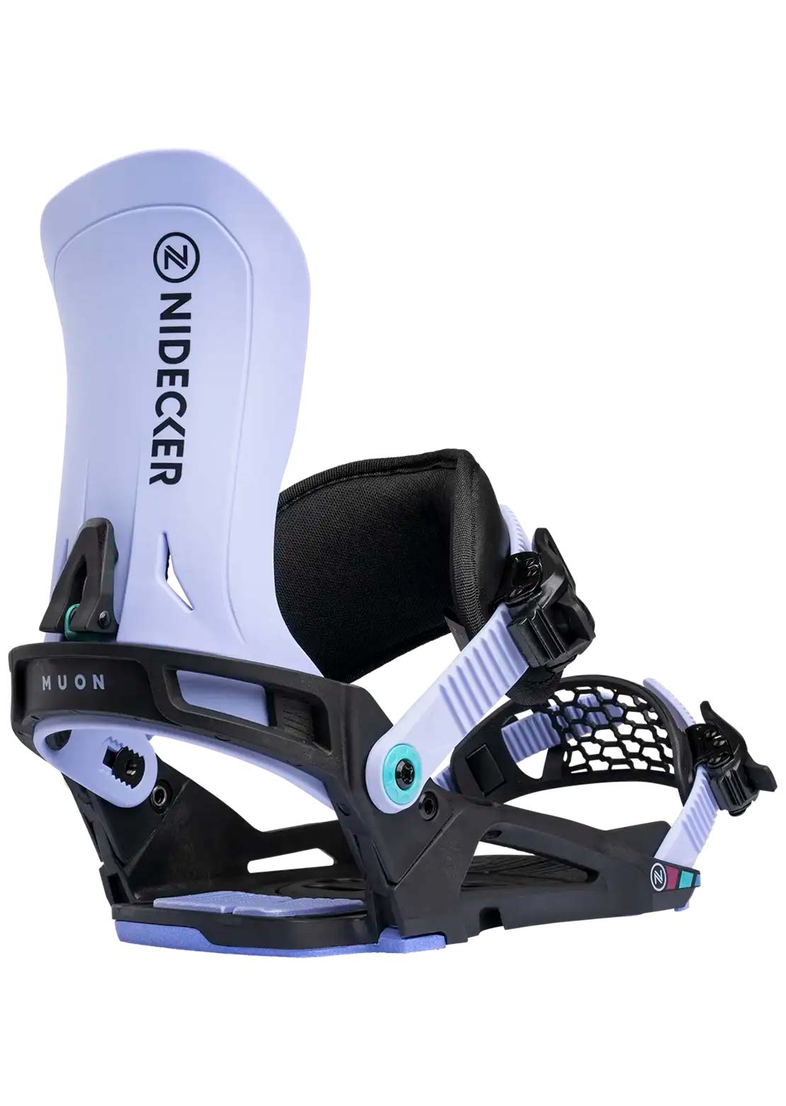 Nidecker Unisex Muon Snowboard Bindings Lavender