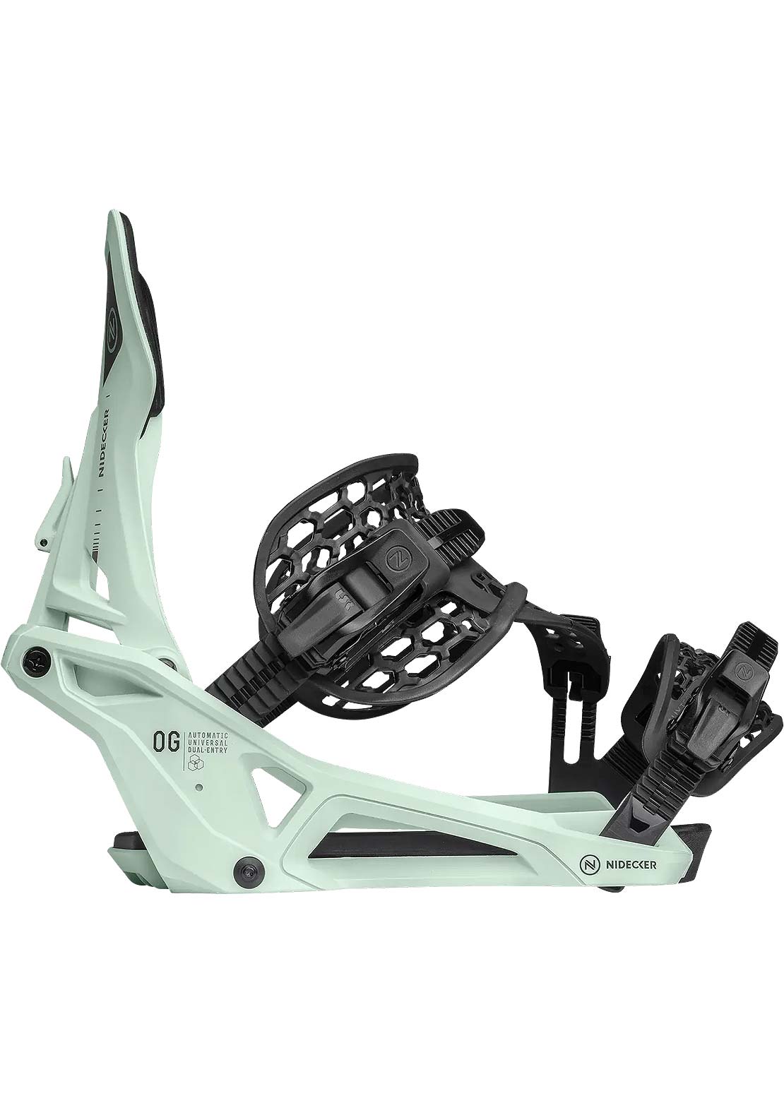 Nidecker Unisex OG Supermatic Snowboard Bindings Mint