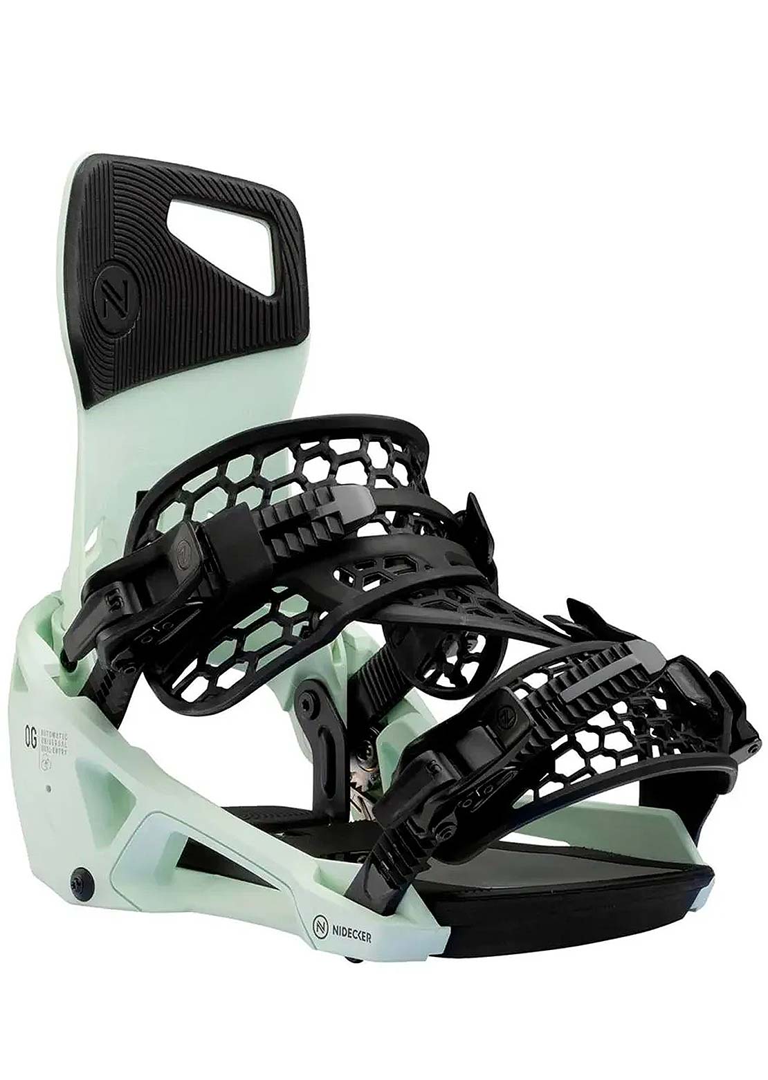 Nidecker Unisex OG Supermatic Snowboard Bindings Mint