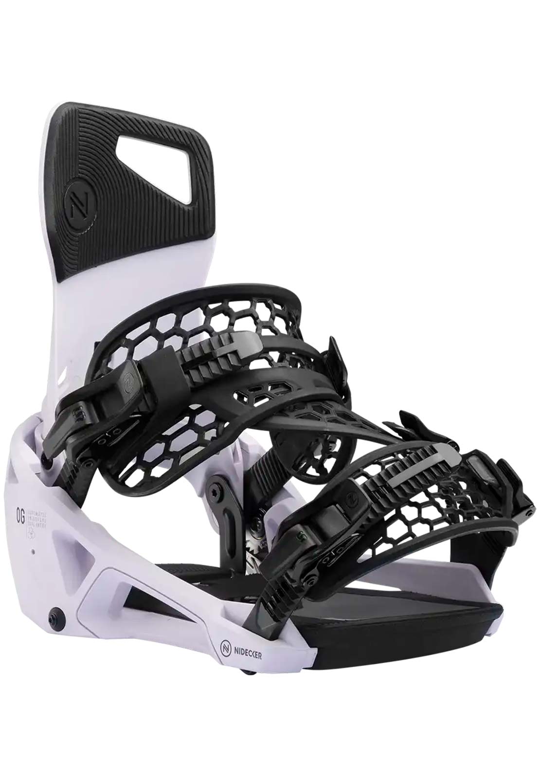 Nidecker Unisex OG Supermatic Snowboard Bindings Heather