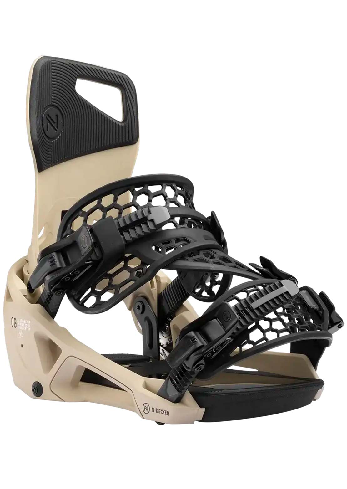Nidecker Unisex OG Supermatic Snowboard Bindings Desert