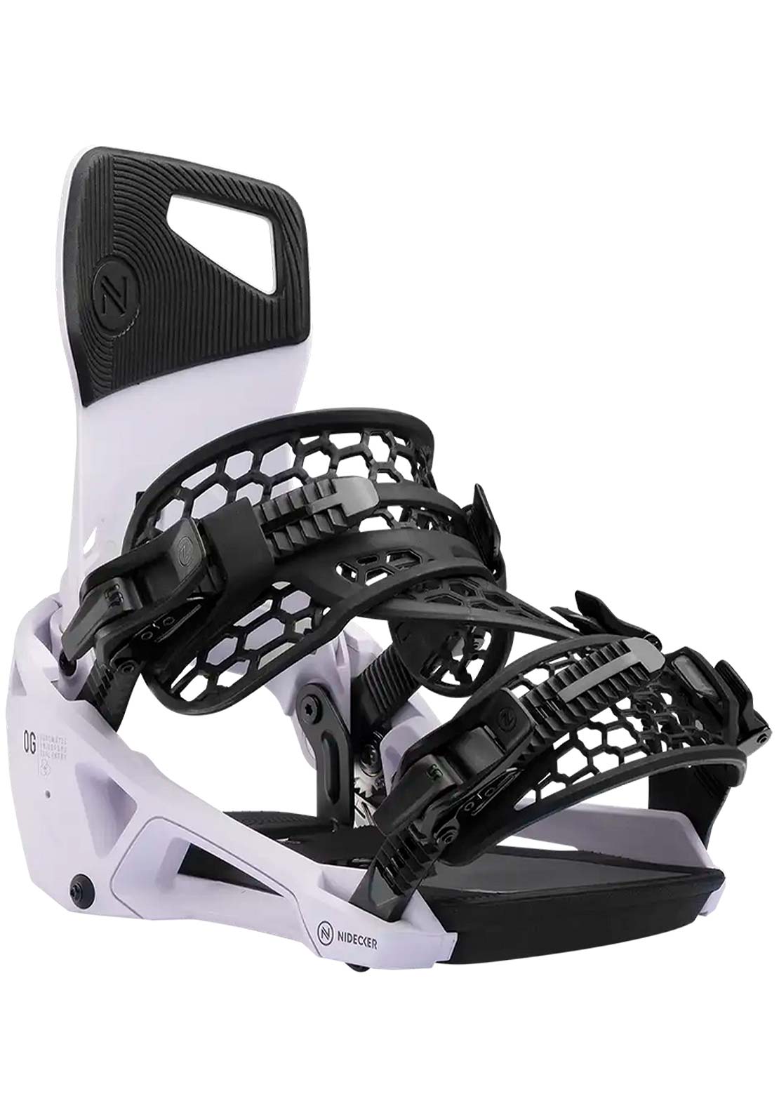 Nidecker Unisex OG Supermatic Snowboard Bindings Heather