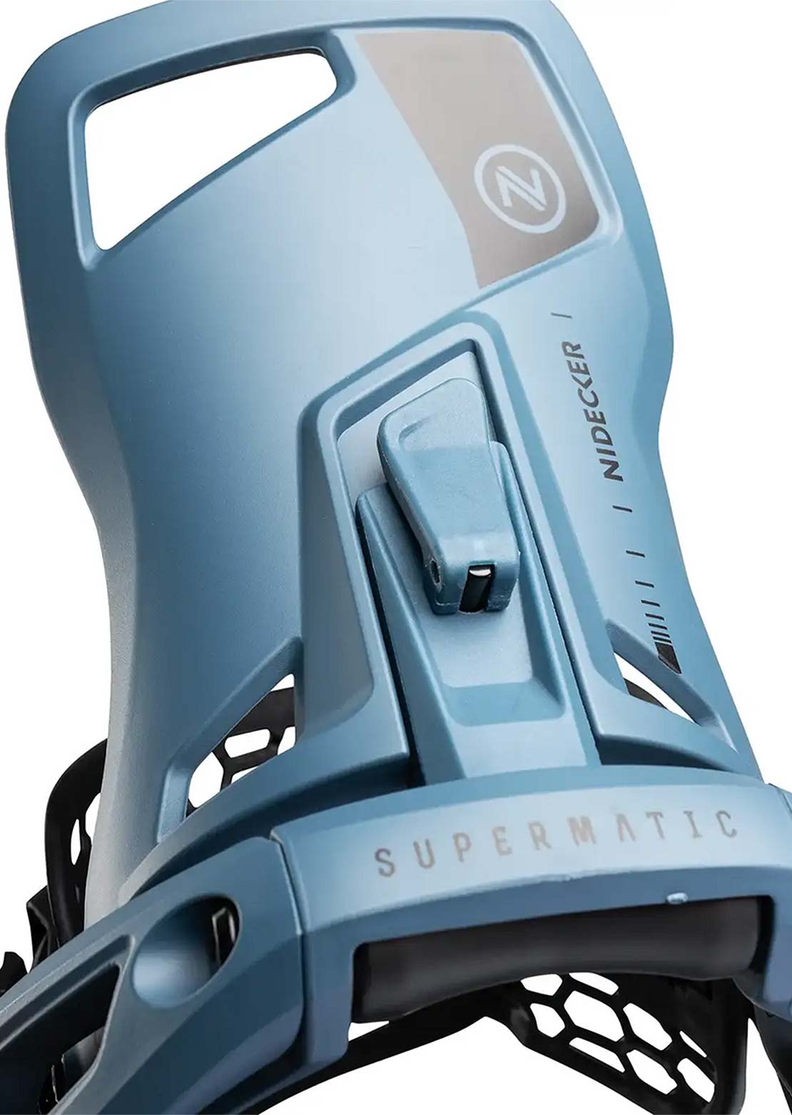 Nidecker Unisex OG Supermatic Snowboard Bindings Atlantic