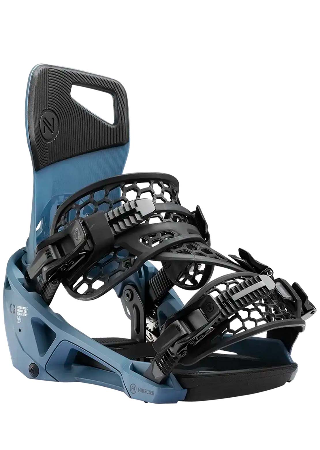 Nidecker Unisex OG Supermatic Snowboard Bindings Atlantic