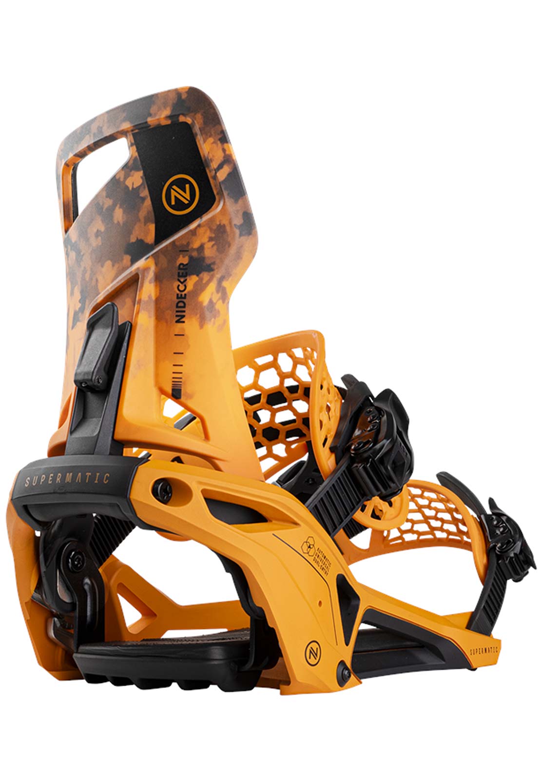 Nidecker Unisex Supermatic Dune Snowboard Bindings - PRFO Sports