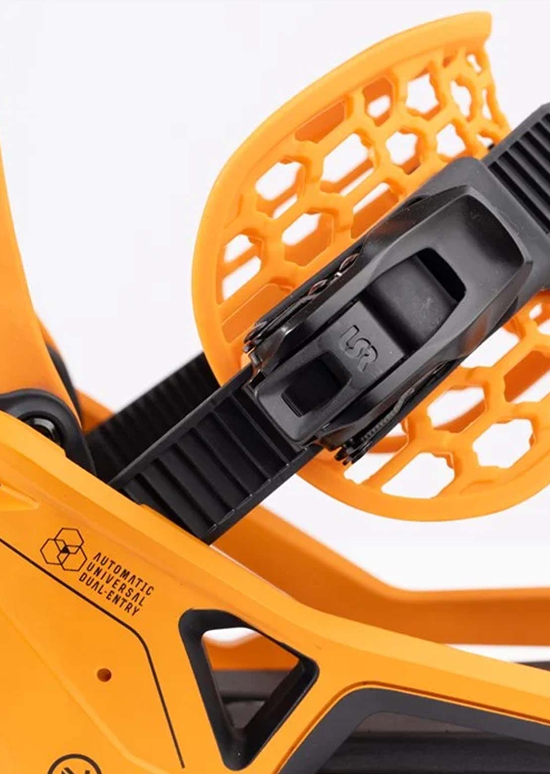 Nidecker Unisex Supermatic Dune Snowboard Bindings Orange