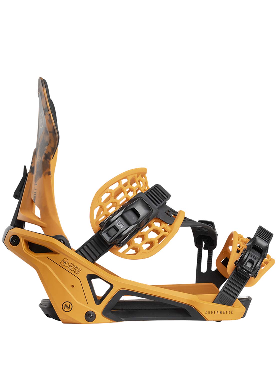 Nidecker Unisex Supermatic Dune Snowboard Bindings - PRFO Sports