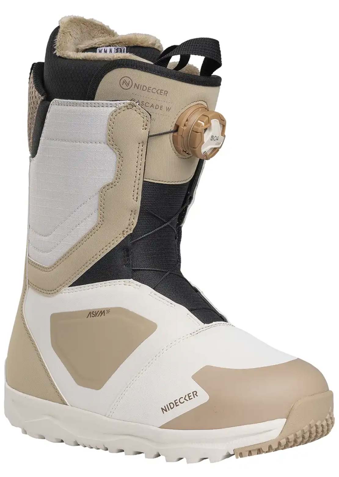 Nidecker Women's Cascade Snowboard Boots Tan
