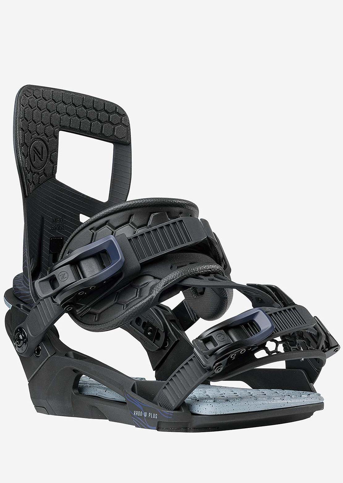 Nidecker Women's Kaon Plus Snowboard Bindings Black