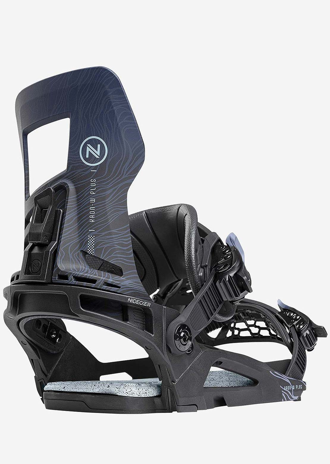 Nidecker Women's Kaon Plus Snowboard Bindings Black