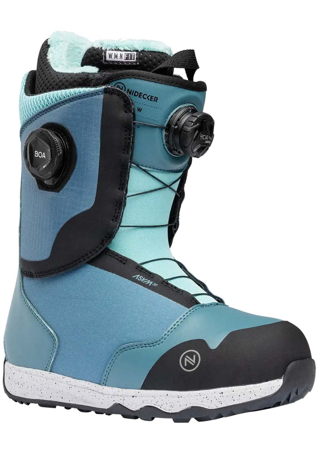 Nidecker Women's Rift Snowboard Boots Aqua Blue