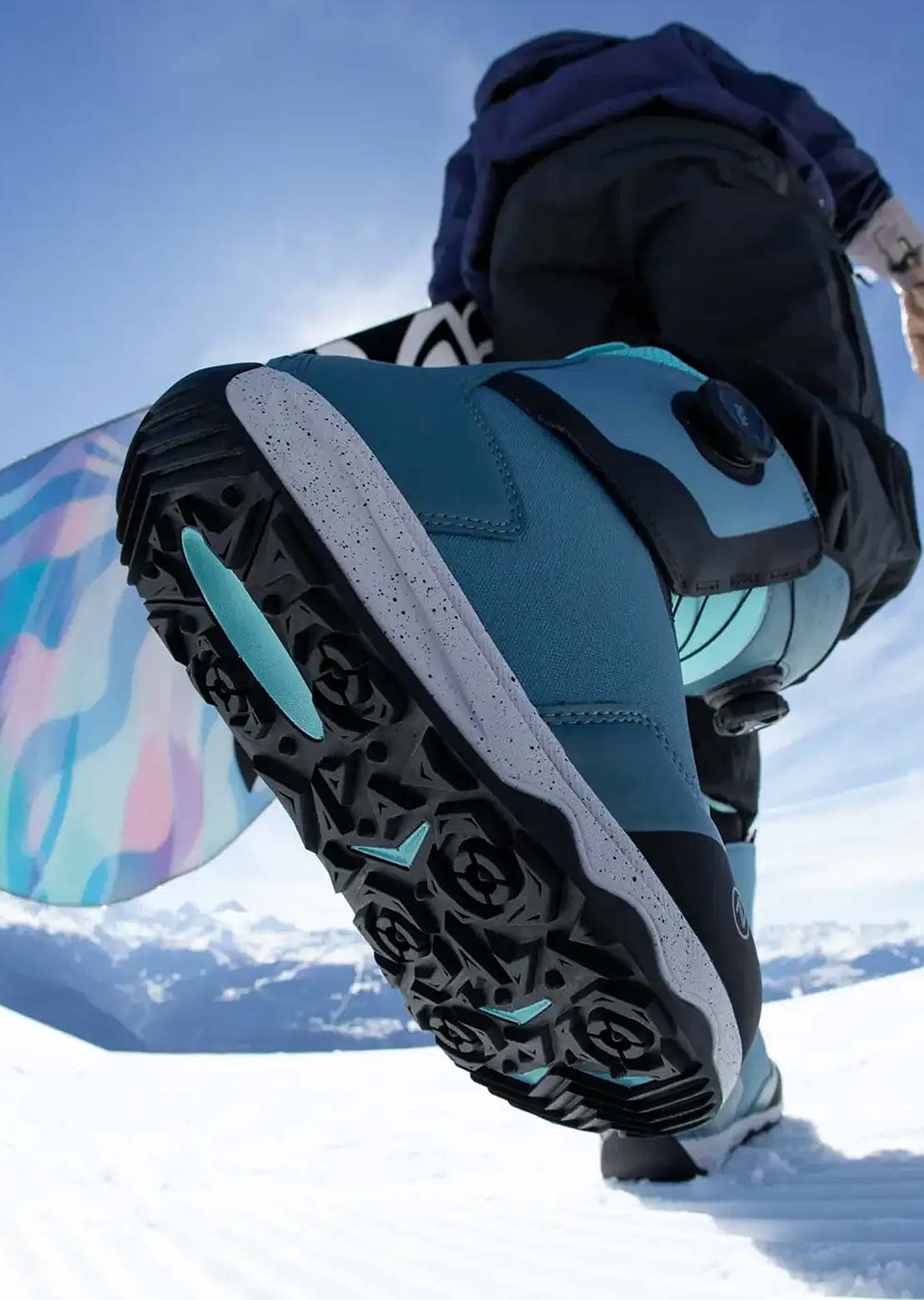 Nidecker Women's Rift Snowboard Boots Aqua Blue