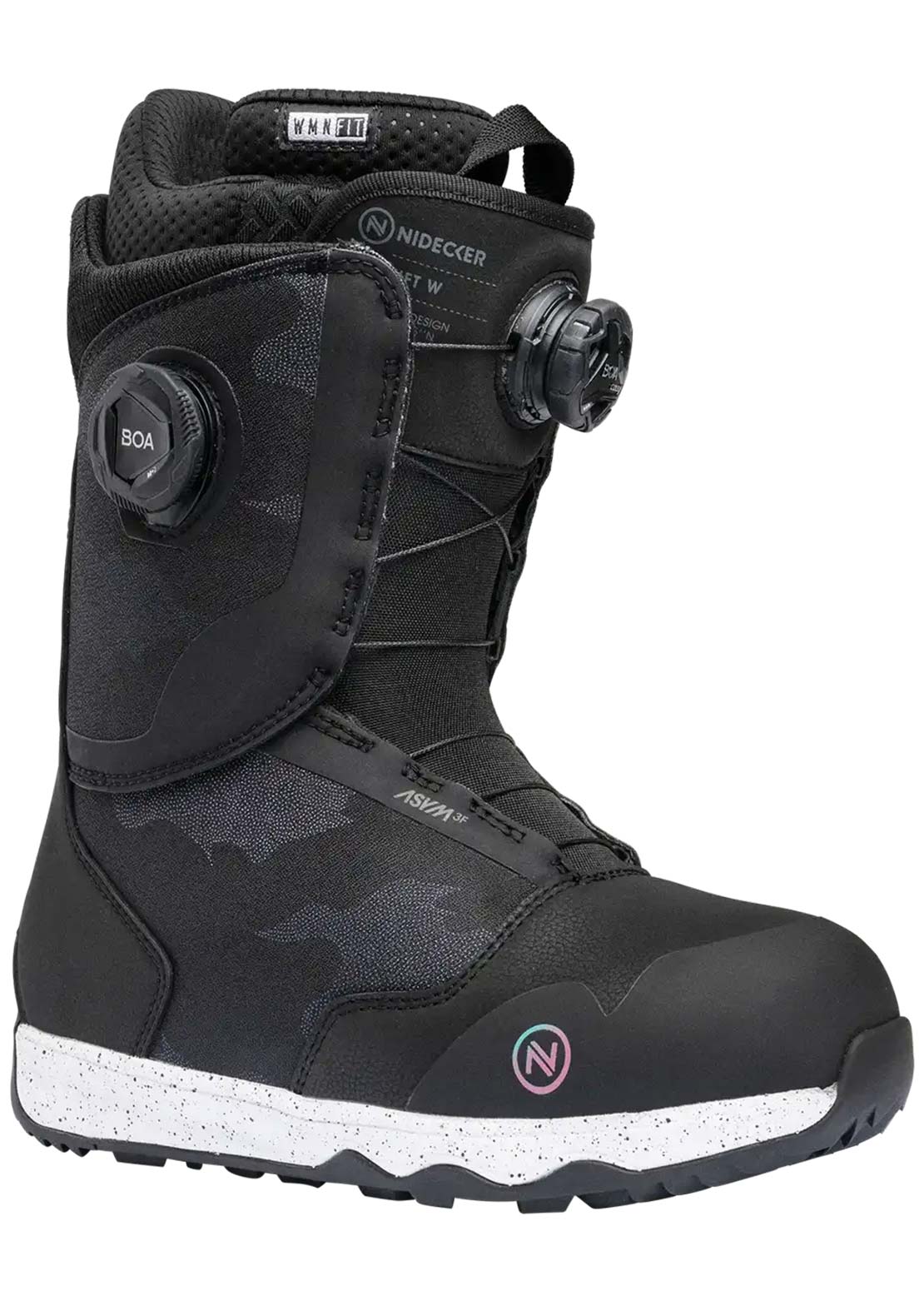 Nidecker Women's Rift Snowboard Boots Black