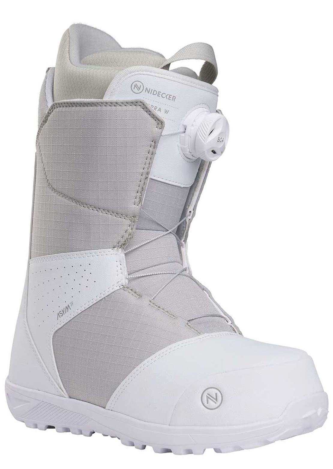 Nidecker Women's Sierra Snowboard Boots White Gray