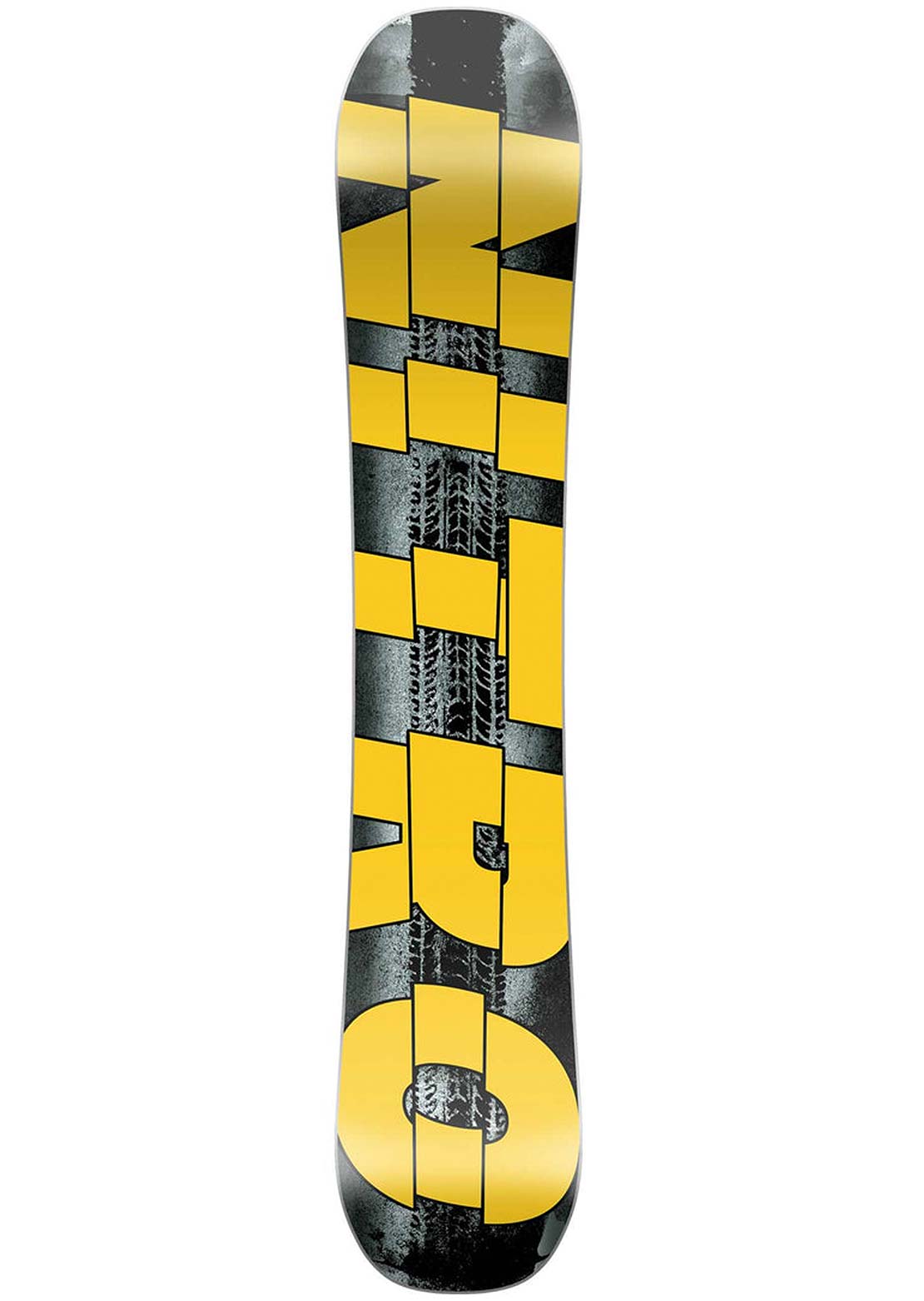 Nitro Men&#39;s Beast Snowboard Yellow