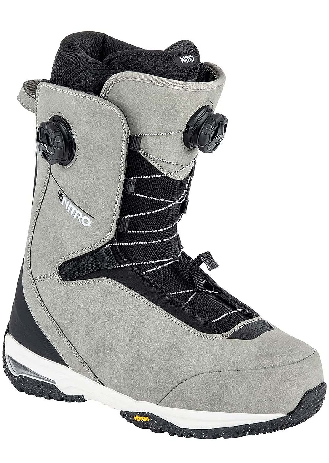 Nitro Men&#39;s Chase Boa Snowboard Boots Stone