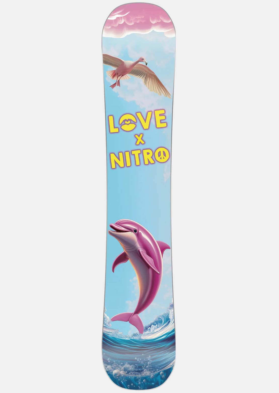 Nitro Men's Cheap Thrills X Love Snowboard