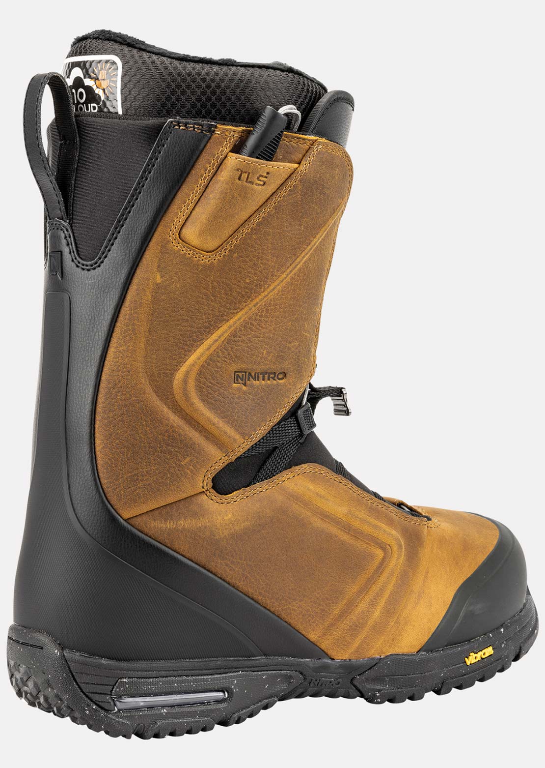 Nitro Men's EL Mejor TLS+ Snowboard Boots Brown