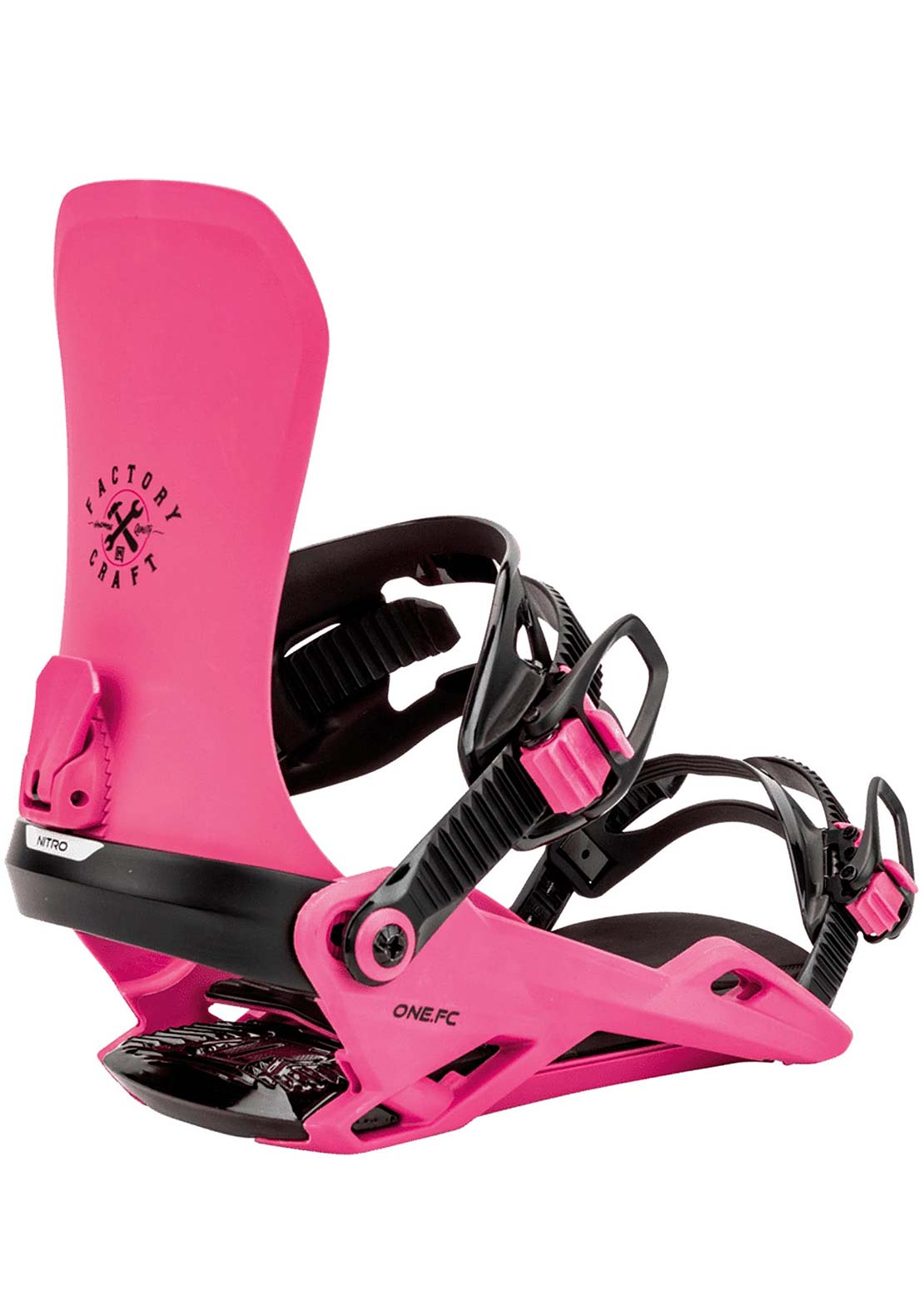 Nitro Men's One Snowboard Bindings Factory Craft