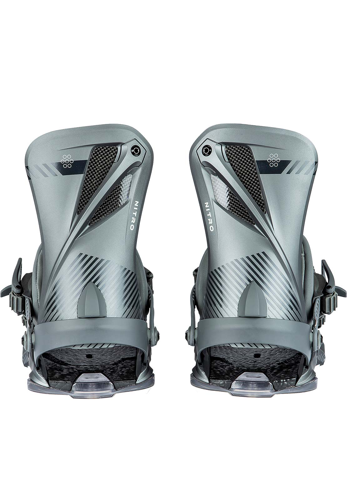 Nitro Men&#39;s Phantom+ Snowboard Bindings Alloy