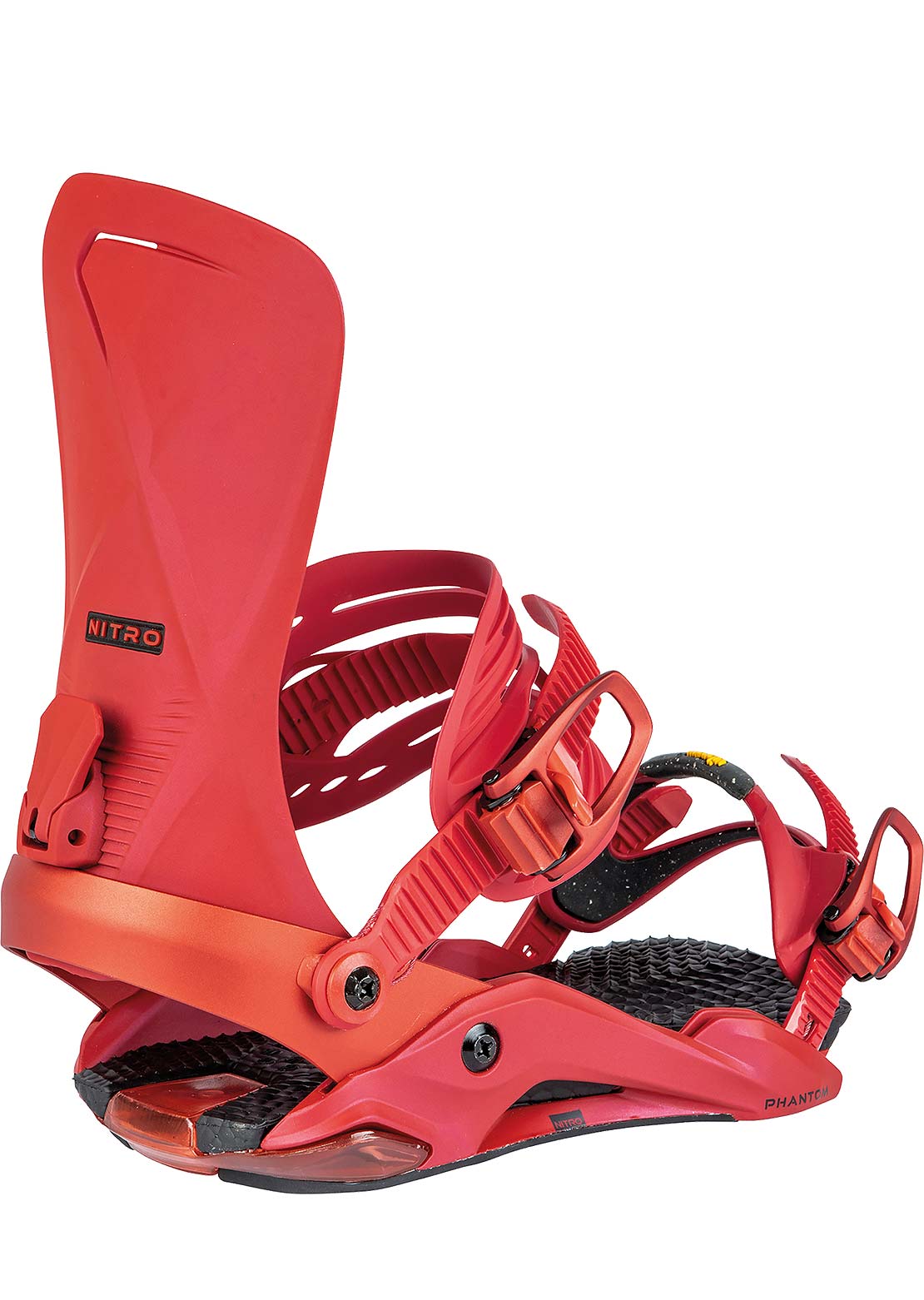 Nitro Men&#39;s Phantom Snowboard Bindings Red