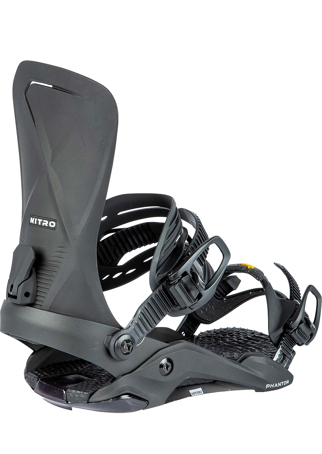 Nitro Men&#39;s Phantom Snowboard Bindings Ultra Black