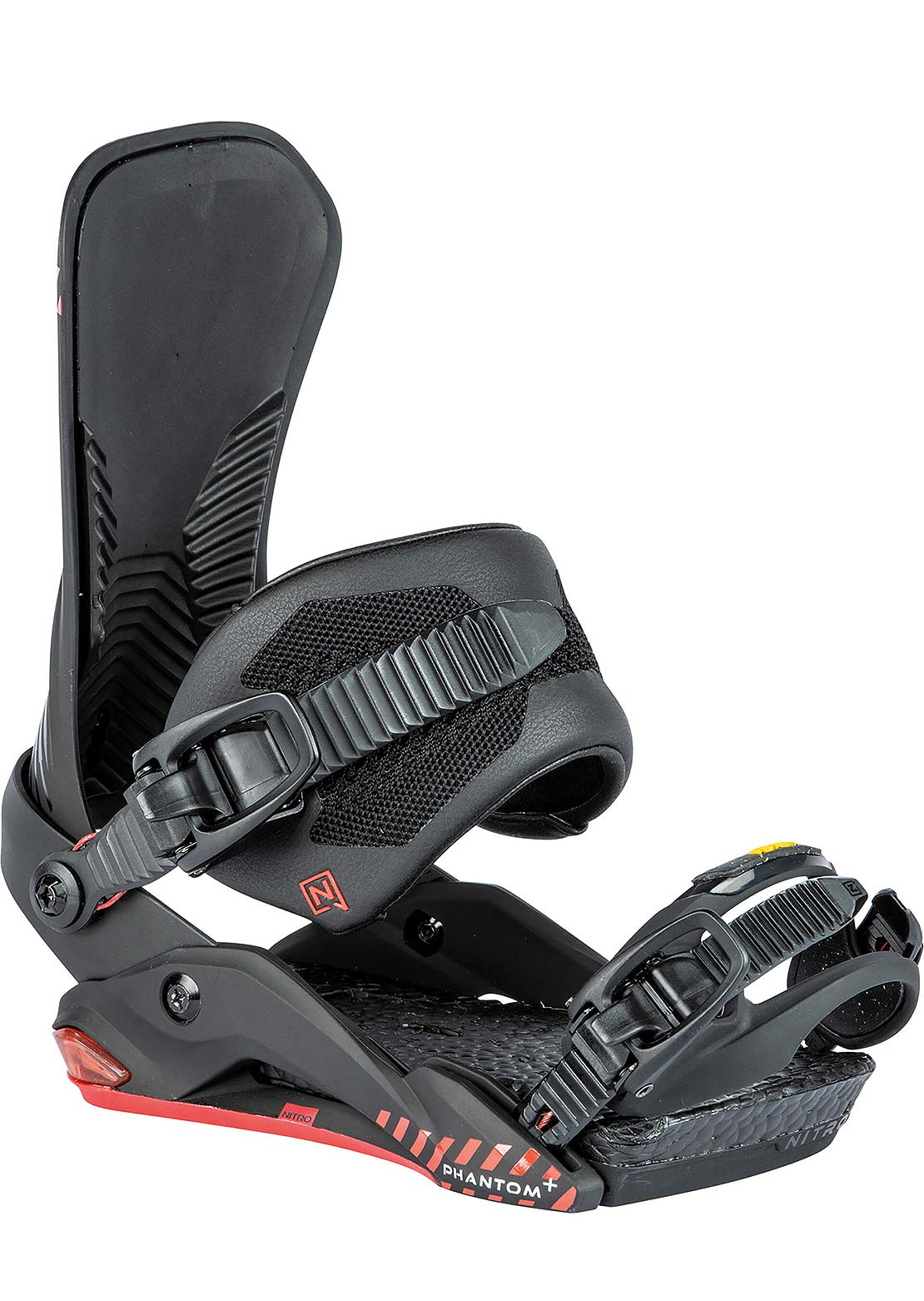 Nitro Men&#39;s Phantom+ Snowboard Bindings Ultra Black