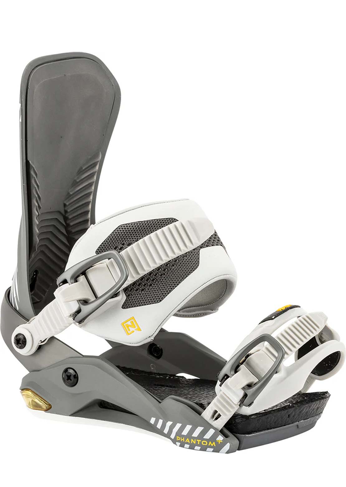 Nitro Men's Phantom + Snowboard Bindings Tech Grey