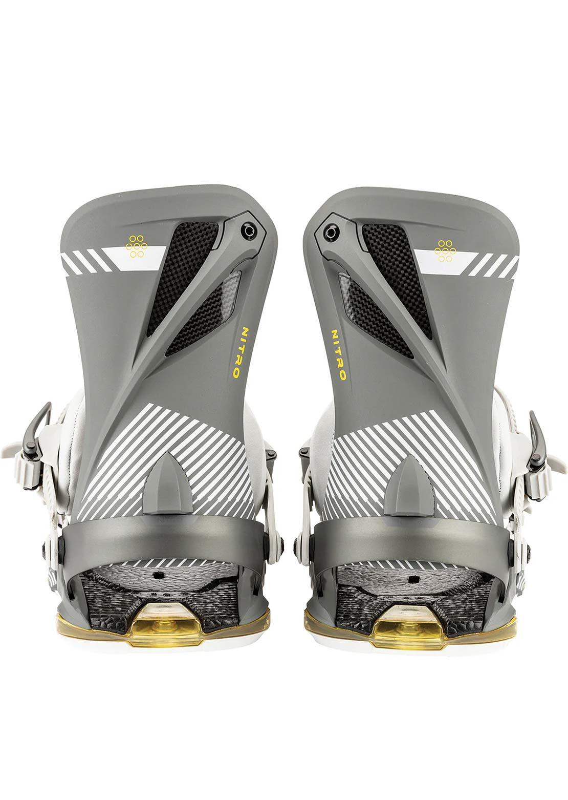 Nitro Men's Phantom + Snowboard Bindings Tech Grey