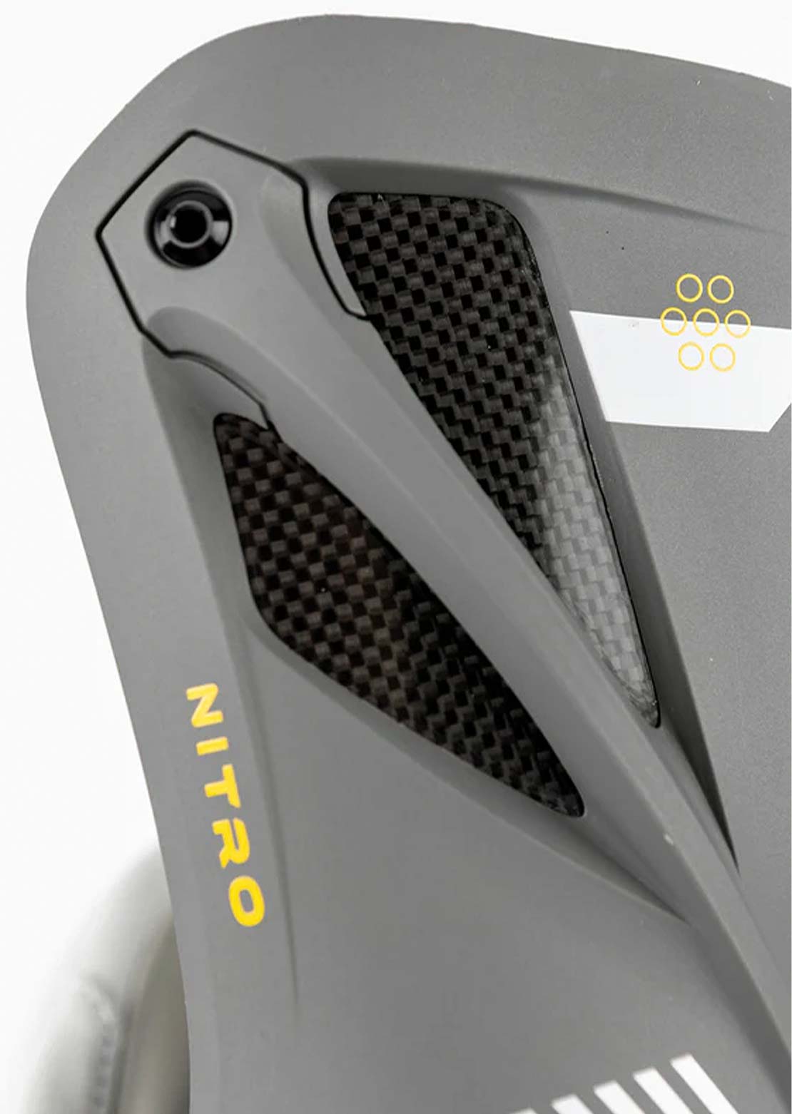 Nitro Men's Phantom + Snowboard Bindings Tech Grey